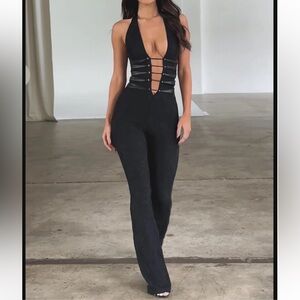 Outcast Sawyer Jumpsuit Black